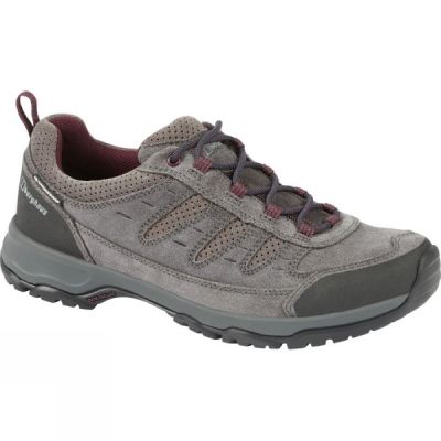 Zapatos Berghaus Expeditor Active AQ Tech Mujer Gris / Burdeos - Chile XVC703142